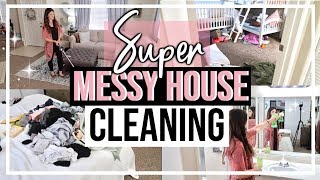 EXTREME CLEAN WITH ME | WHOLE HOUSE CLEANING MOTIVATION 2019