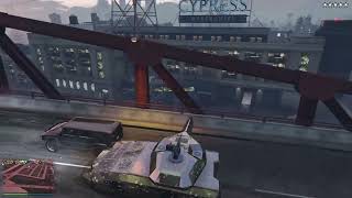 5 minutes after you've just bought a TANK (Khanjali) Grand Theft Auto V