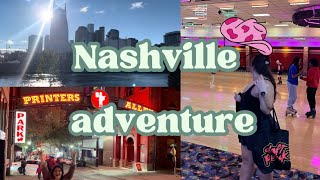 Nashville:  Rollerskating, Solo date & Good food again!