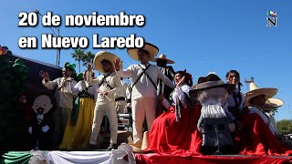 Desfile cívico-deportivo del 114 Aniversario del Inicio de la Revolución Mexicana en Nuevo Laredo