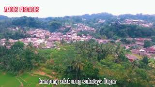 View Udara Kampung Adat Urug Sukajaya Bogor Barat