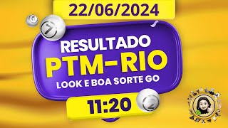 Resultado do jogo do bicho ao vivo - PTM-RIO 11:20 - PT-RIO 11:20 - 22-06-2024