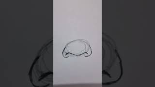 How to draw a nose #drawingpainting #howtodraw #nose #howtodrawnose #totorial