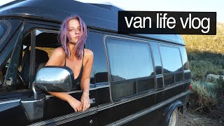 he tried, but FAILED | full time van life vlog