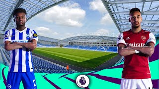 Brighton vs Arsenal ● eFootball 2022 - NEXT GEN Ultra High Graphics | Predict Gameplay