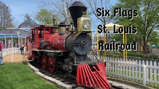 Railfanning the Six flags St. Louis Railroad 4/23/22