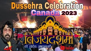 Dussehra Celebration in Canada#toronto#dussehra#celebration#HinduSabhaTemple#Brampton#casino#Ramleel