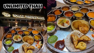 VAPI FOOD | Unlimited Thali at Toral Dining Hall | Kathiyawadi Food