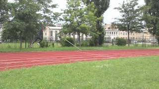 pole vault training