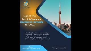 List of the Top Job Vacancy Sectors in Canada for 2022!