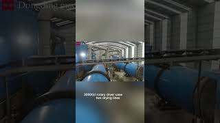 large scale rotary dryer