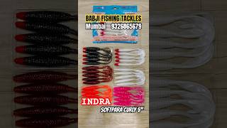 INDRA SOFTPARA CURLY 5” BABJI FISHING TACKLE MUMBAI 9326865679 #fishing #saltwater #sea #fishingtrip