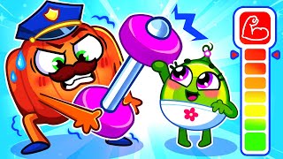 Police Health Checkup Song + More Kids Songs and Nursery Rhymes by VocaVoca🥑