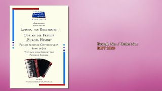16159 Ode an die Freude, Einzelausgabe Akkordeon