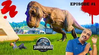 ஜுராசிக் உலகில் டைனோசர்கள் - Let's build Jurassic Park- Jurassic World Evolution Gameplay தமிழில்