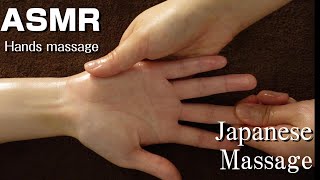 【Hand Massage / relieve a shoulder fatigue by hand massage】