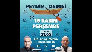 Tarihimiz PeynirGemisi programı Talha Uğurluel ve Bekir Develi 15.11.2018