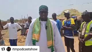 RTMpodcastshow @youngsprayrtm & @queenicecreamtv567 opens 🥇’st water well In Gambia 🇬🇲 🤲🏾🙌🏾