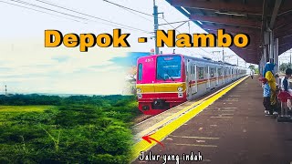 SATU SATUNYA, KERETA PENUMPANG DI JALUR INI | KRL DEPOK - NAMBO