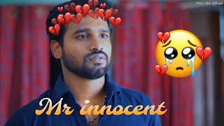 🥺💔ennala mudiyathu poothum 💔😔🥺{ Mr innocent }  sad feelling status Tamil @felixedit856