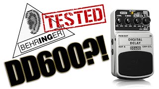 Tested Tuesday - Behringer Digital Delay DD600