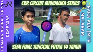 RAKA AGB (MTRM) vs KOMANG Nguras Krisna (DPSR) SF 14 PUTRA CBR Mandalika Series 2023