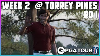 EA Sports PGA Tour Career Mode (Tour Difficulty 100% AI) PART 3 The Farmers Insurance @ Torrey Pines