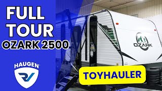 Unleash Adventure with the Ozark 2500 Toy Hauler | Haugen RV