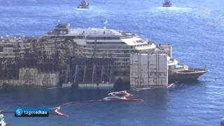 Costa Concordia - Transportation /Abtransport 07.2014