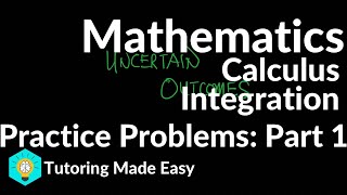 INTEGRATION || Indefinite & Definite Integrals | Practice Questions 1 | #maths