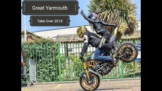 Great Yarmouth take over 2018, two brothers stunt show and norwich ride out