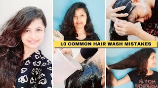 10 COMMON HAIR WASH MISTAKES | চুল ধোয়ার সময় যে ভূল গুলী আমরা করে থাকি |The right way to Shower