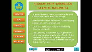 SOAL DAN JAWABAN PERKEMBANGAN ISLAM DI INDONESIA PAI SMA - SMK KELAS 12 BAGIAN 04