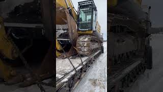 HEAVY HAUL | 192,000LBS #shorts #alberta #heavyhaul #caterpillar #excavator