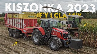 🔥KUKURYDZA NA KISZONKĘ 2023🔥MASSEY'E NA KOGUTACH🔥4X CLAAS🔥3X MF🔥GR KAŹMIERCZAK🔥VIXA🔥