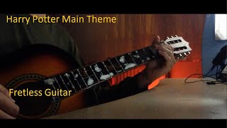 Harry Potter Theme-Fretless Guitar (Perdesiz Gitar) Cover