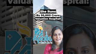 She Runs Rs 95,000 Crore Valuation Hospital!#StartupStory #ApolloHospital #suneetareddy