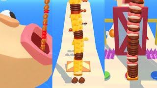 Sandwich Runners ( Android / iOS ) All Levels Gameplay Level 66 - 70