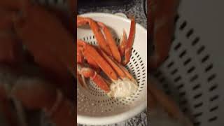 Steamed crab 🦀 in the instant pot 👩🏻‍🍳 #shorts #food