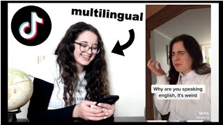 Reacting to MULTILINGAUL TIKTOKS as a MULTILINGUAL!!!