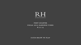 RH Q1 Fiscal 2015 Earnings Presentation