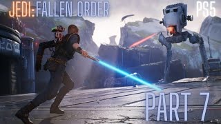 Star Wars Jedi : Fallen Order Part 7 -Force Push - PS5 Gameplay Walkthrough