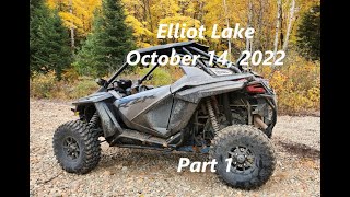 Elliot Lake ATV Fall Ride #polaris #offroad #sidebyside #fallcolors PT1