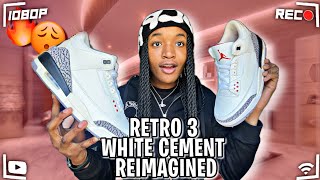 Unboxing the Jordan Retro 3 “White Cement Reimagined” One Year Later + On Feet! | Upshoe.ru Review