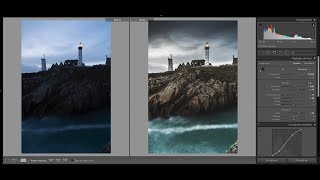 Tuto retouche photo Bretagne en pose longue | Sony A7RIII & Lightroom CC 2018