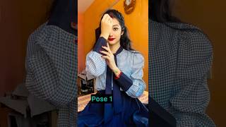 Half hide face pose ideas/best poses for girls/RADHA RAJVANSHI🧿#photooftheday #pose #photoshoot