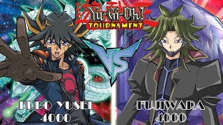 FUDO YUSEI VS FUJIWARA YUSUKE | Accurate Anime Deck | EDOPRO | TOURNAMENT