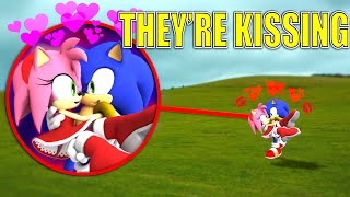 I FOUND SONIC KISSING AMY ROSE IN REAL LIFE!! *OMG*