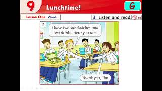 Level 1 - Unit 9 - Part G (Dialogue) - Lunchtime!