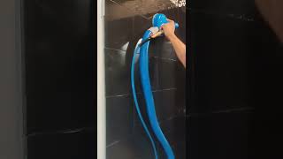 Hard Water Removal from Custom Build Luxury Shower Walls